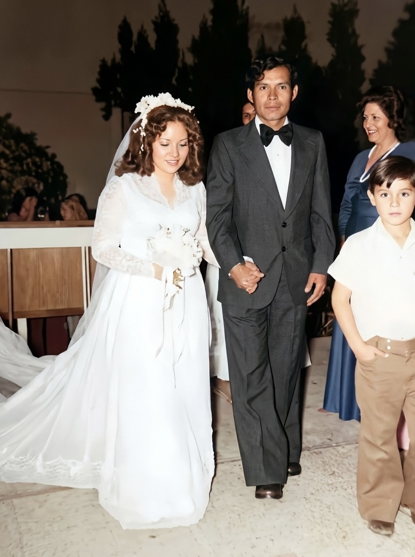 foto de los novios